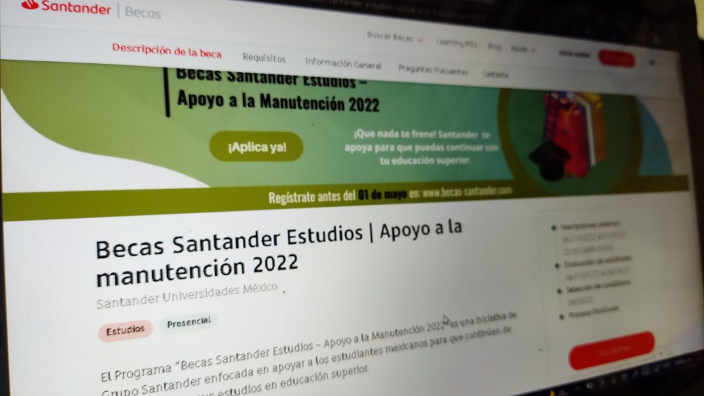 Apoyo a la Manutención Santander 2022