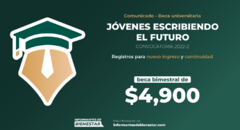 Beca “Jóvenes Escribiendo el Futuro 2022-2” Todo lo que necesitas saber