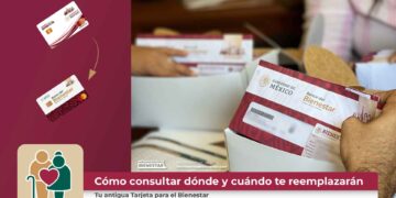 Así puedes consultar dónde y cuándo reemplazarán tu plástico antiguo por una tarjeta del Banco del Bienestar para cobrar tu Pensión Bienestar