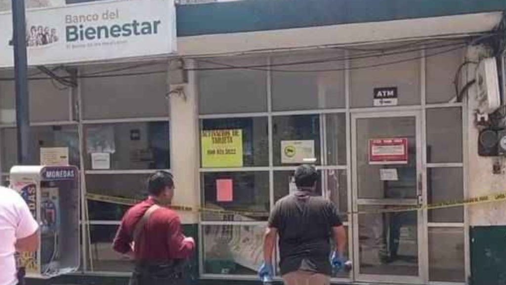 Un cajero automático del Banco del Bienestar en Tabasco fue víctima de un intento de robo durante la madrugada del pasado domingo.
