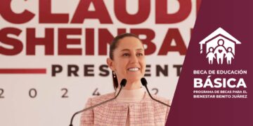 Becas Benito Juárez de secundaria será universal con Claudia Sheinbaum