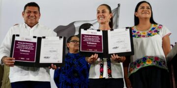 Tabasco firma convenio de Pensión Universal para Personas con Discapacidad con el gobierno federal