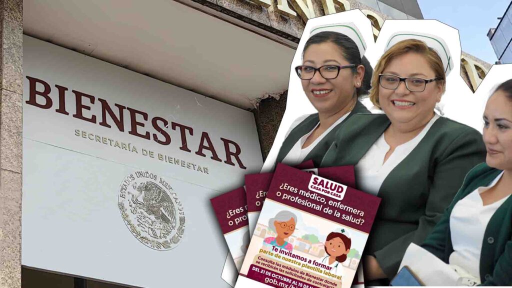 Secretaría de Bienestar anuncia convocatoria para contratar enfermeros en todo el país, para el programa Salud Casa por Casa