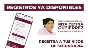Inicia registro para la beca Rita Cetina: así puedes inscribir a estudiantes de secundaria