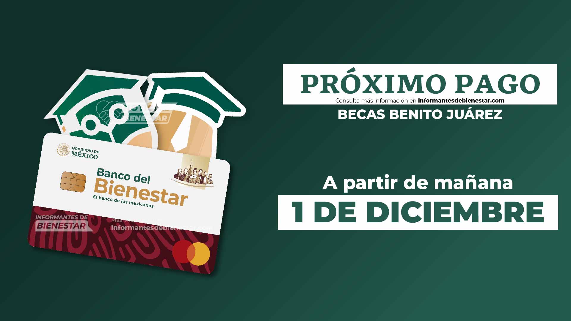 Ya puedes consultar la fecha y hora del último pago de las Becas Benito ...