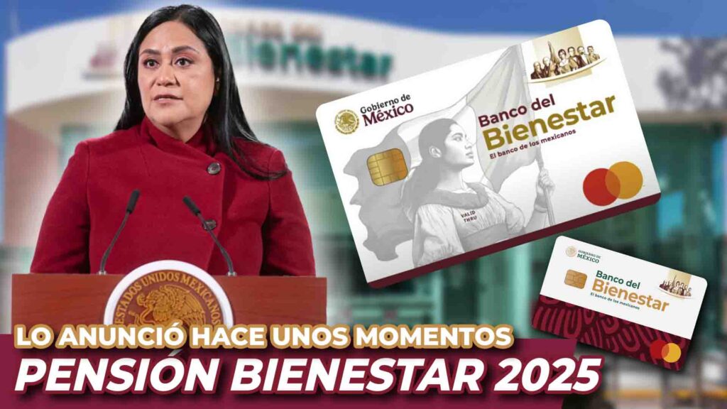 Ariadna Montiel anuncia fechas de entrega de tarjetas y registros de la Pensión Bienestar en 2025