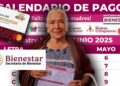 Calendario de pago de la Pensión Bienestar en Mayo