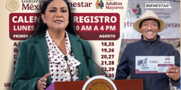 Anuncian calendario de registro a la Pensión Bienestar para adultos mayores de 65 años y más