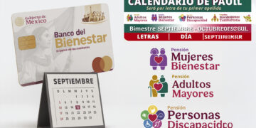 Inician los pagos de la Pensión Bienestar, este es el calendario de pagos del mes de septiembre 2025.