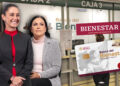 Ariadna Montiel y Claudia Sheinbaum confirma la entrega de tarjetas bienestar durante octubre