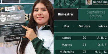 Ya hay calendario de pagos de las becas Benito Juárez de octubre