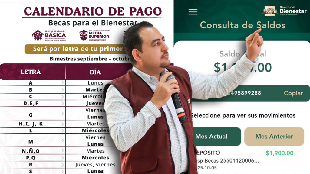 Comienzan los primeros pagos de la beca Rita Cetina y beca Benito Juárez de octubre