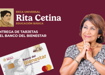 ¿Te registraste en septiembre? Entrega de tarjetas de la beca Rita Cetina inicia en febrero
