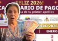 calendario de pago de la Pensión Bienestar por letras del apellido en enero 2026