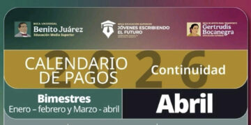 Próximo pago doble de la beca Benito Juárez será en abril 2026
