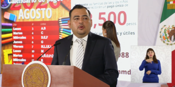 Julio León da a conocer las fechas de pago de la beca Rita Cetina de primaria mediante un calendario de pago